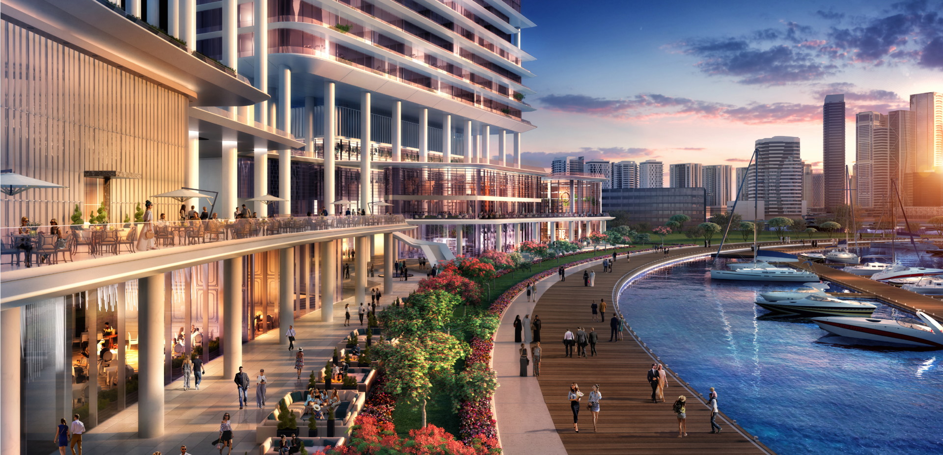 Dorchester Collection, Boardwalk Exterior Render