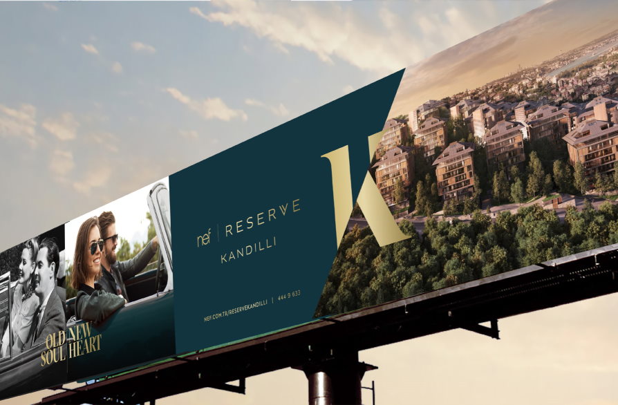 NEF Reserve Kandilli Billboard Design