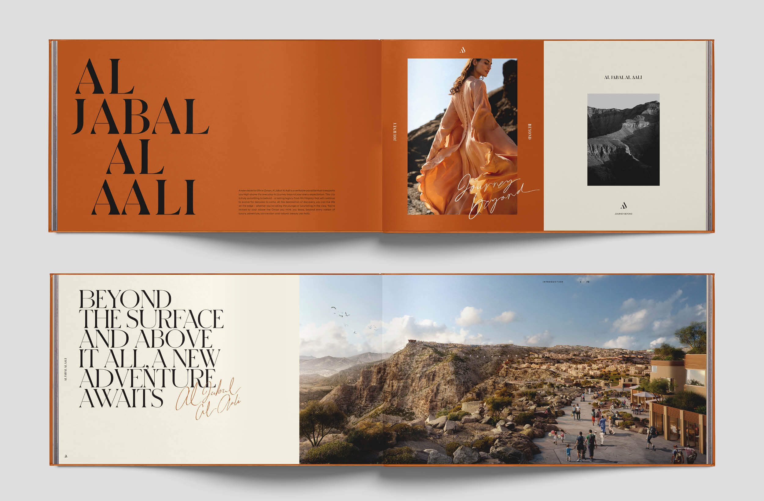 Al Jabal Al Aali brand book created by Fifth Estate