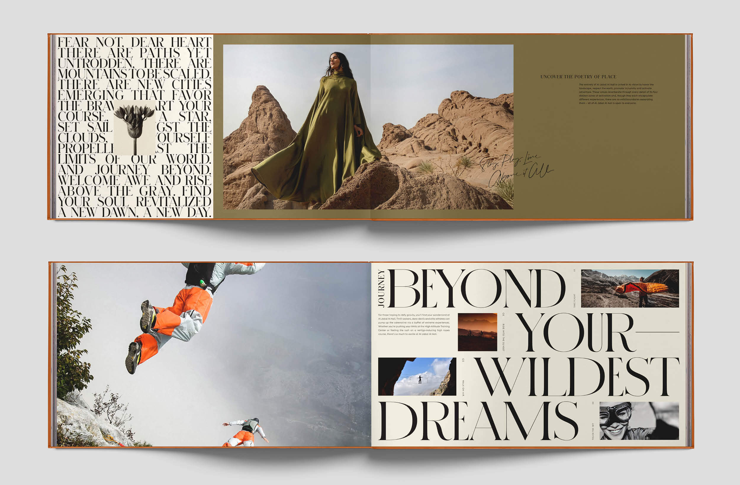 Al Jabal Al Aali brand book created by Fifth Estate