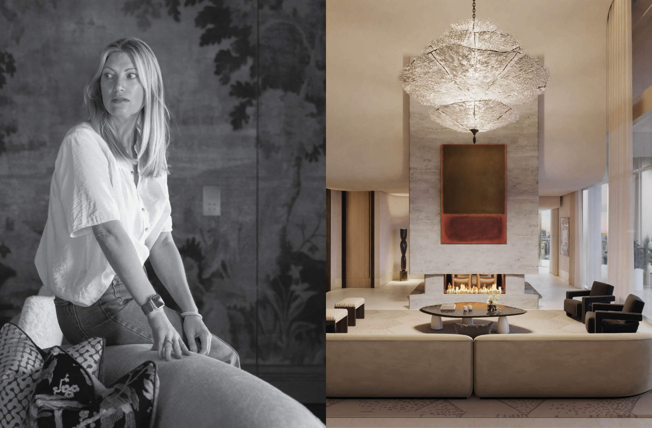 Portia Fox via @portiafoxdesign, One Sankari interior render